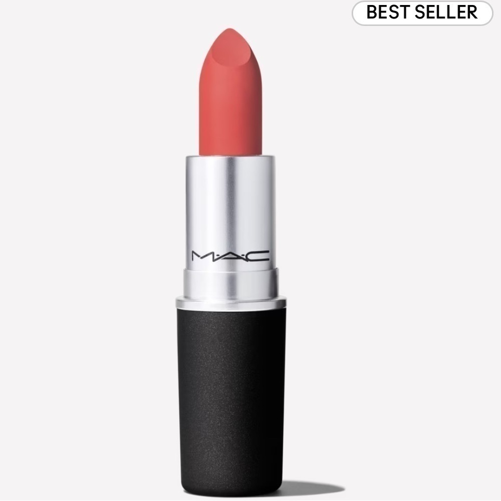 MAC COSMETICS POWDER KISS LIPSTICK stay curious one count new in box